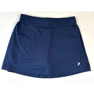 Prince Women's Match Knit Tennis Skort XS in Deep Navy Blue Golf Skort